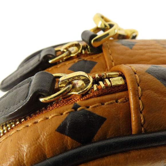 Mcm Shoulder Bag Logo Leather #161571M36B - Picture 11 of 15